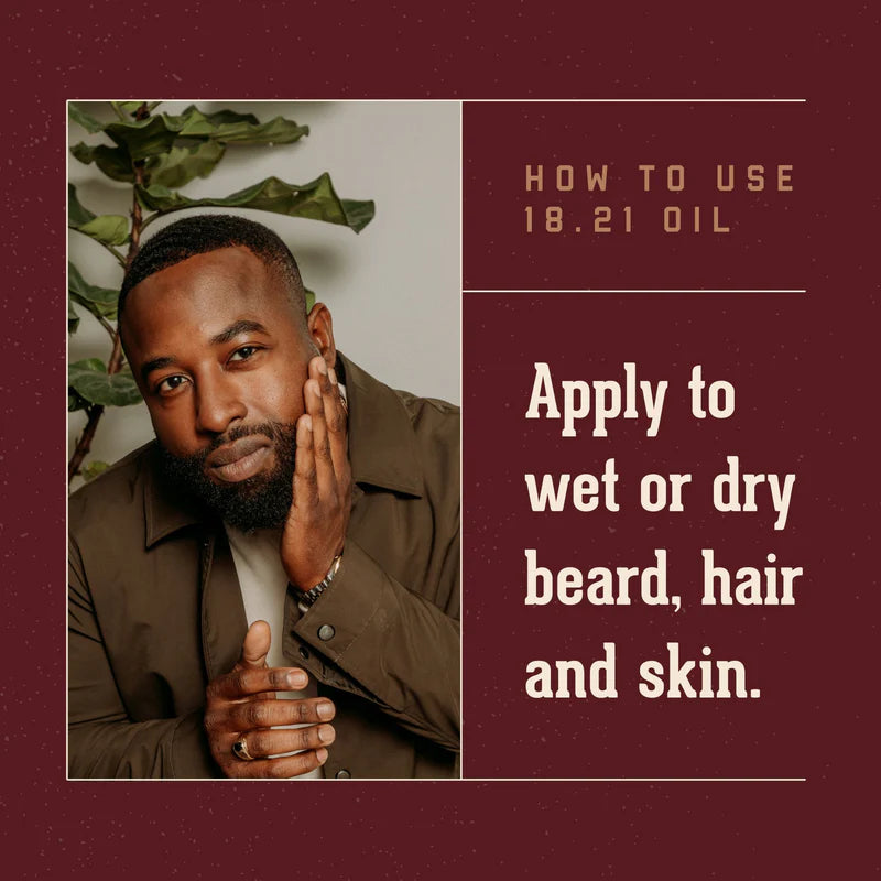 Sweet Tobacco Beard, Hair and Skin Oil