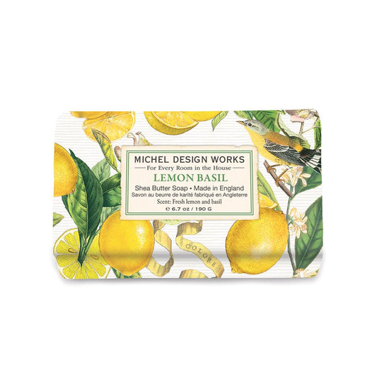 Jabón Barra Lemon Basil Mediano