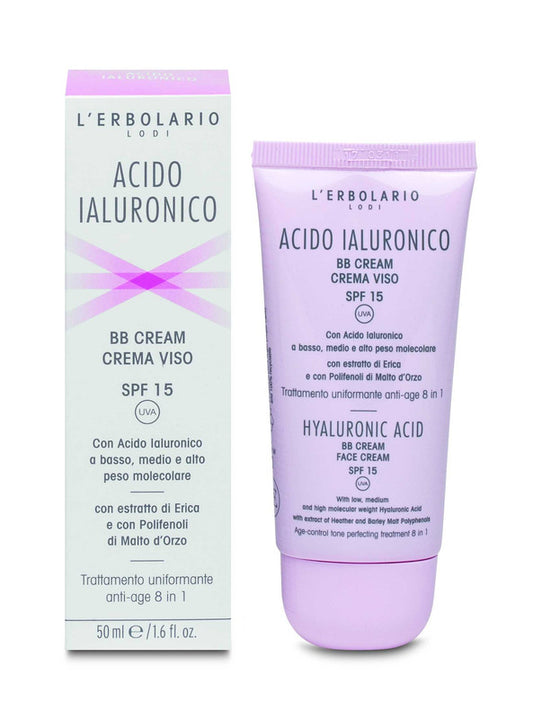 Crema BB Cara SPF 15 Acido Hialurónico