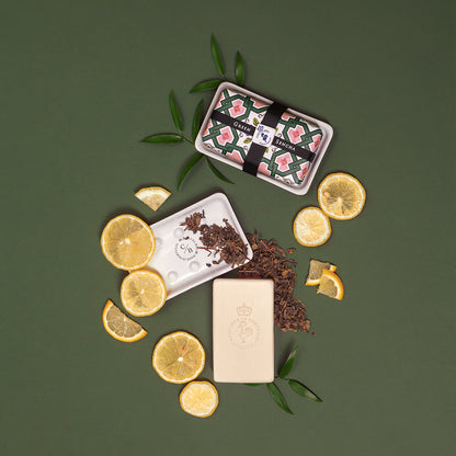 Jabon con jabonera Green Sencha