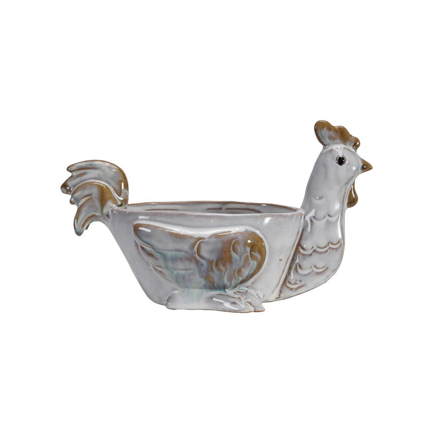 Jabonera gallina cerámica
